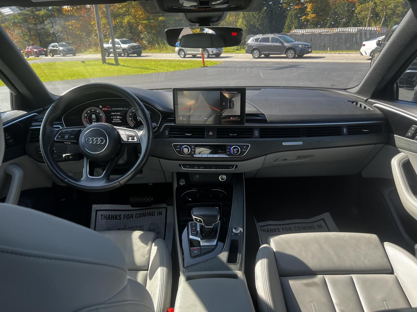 2022 Gray /Gray Audi A4 Premium Plus 45 TFSI quattro (WAUEAAF41NN) with an 2.0L I4 DOHC 16V TURBO engine, 7A transmission, located at 11115 Chardon Rd. , Chardon, OH, 44024, (440) 214-9705, 41.580246, -81.241943 - This 2022 Audi A4 Premium Plus 45 combines performance, luxury, and technology in a sophisticated package. Powered by a 2.0-liter turbocharged I4 engine with 261 horsepower and a 7-speed dual-clutch transmission, it achieves a swift 0-60 mph in just 5.2 seconds. This model provides a highway fuel ef - Photo#38