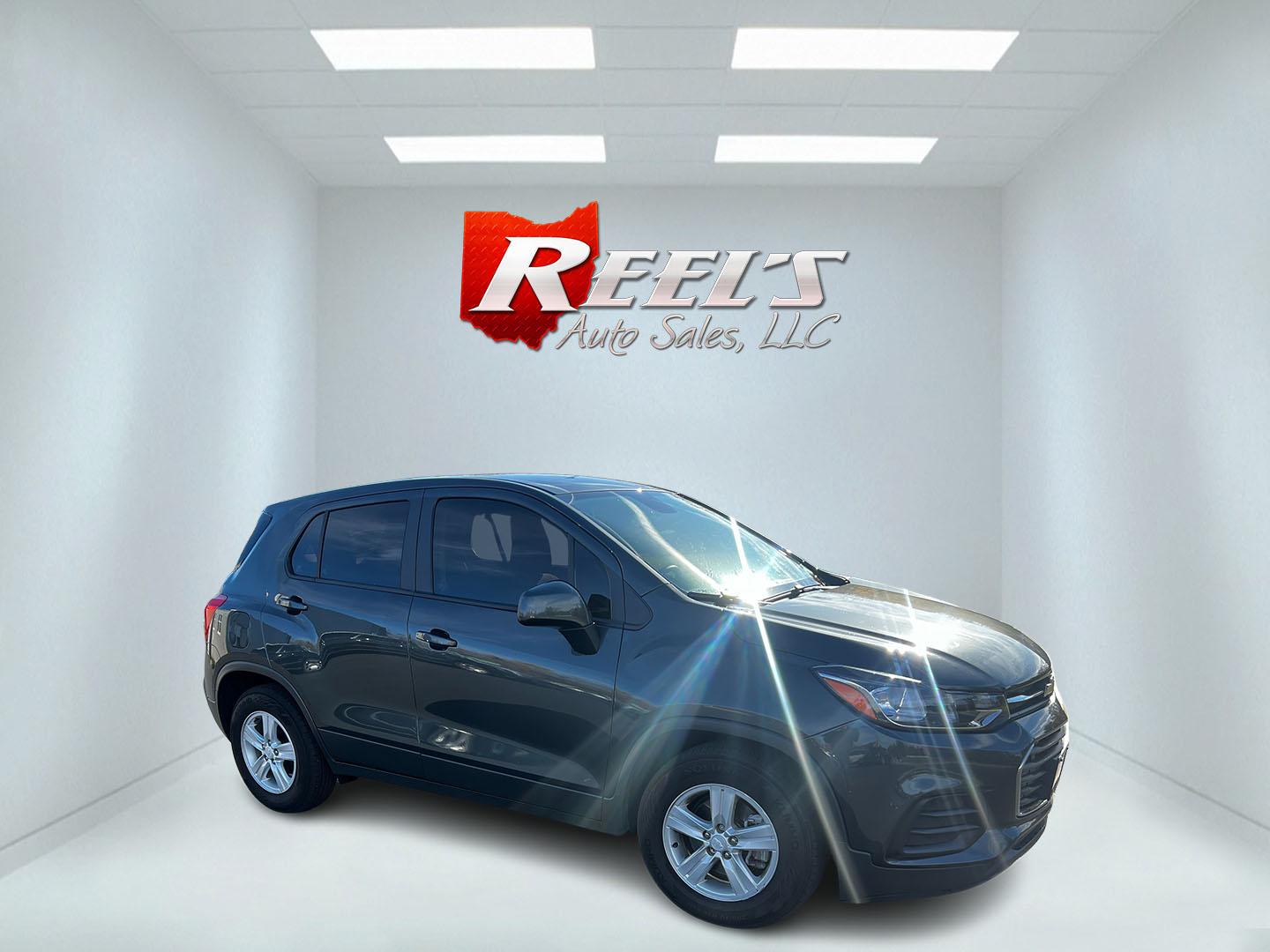 2020 Gray /Black Chevrolet Trax LS FWD (3GNCJKSB9LL) with an 1.4L I4 DOHC 16V TURBO engine, 6A transmission, located at 547 E. Main St., Orwell, OH, 44076, (440) 437-5893, 41.535435, -80.847855 - Photo#2