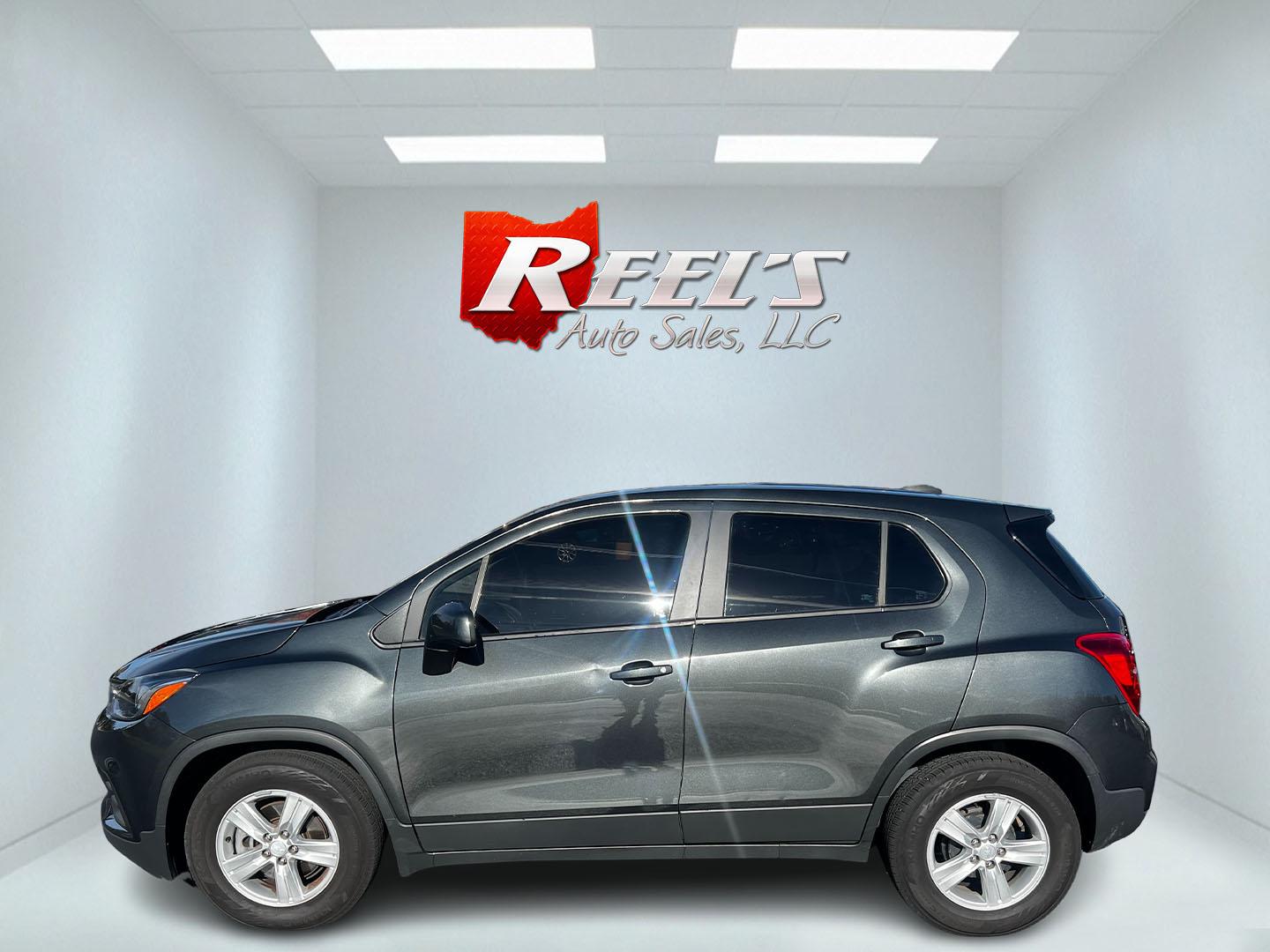 2020 Gray /Black Chevrolet Trax LS FWD (3GNCJKSB9LL) with an 1.4L I4 DOHC 16V TURBO engine, 6A transmission, located at 547 E. Main St., Orwell, OH, 44076, (440) 437-5893, 41.535435, -80.847855 - Photo#8