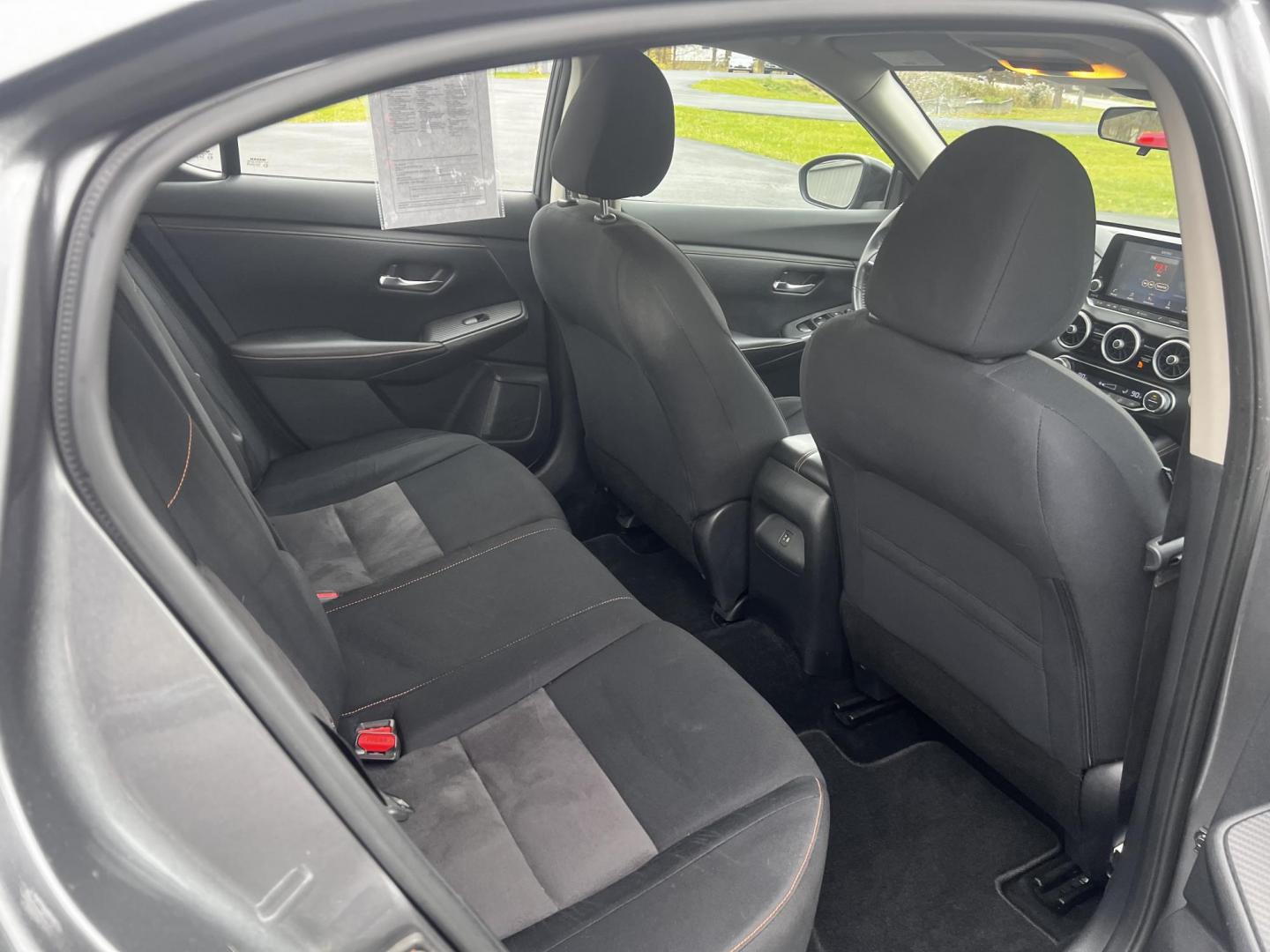 2020 Gray /Black Nissan Sentra SR (3N1AB8DV9LY) with an 2.0L I4 SFI DOHC 16V engine, Automatic transmission, located at 11115 Chardon Rd. , Chardon, OH, 44024, (440) 214-9705, 41.580246, -81.241943 - This One Owner 2020 Nissan Sentra SR is a well-equipped compact sedan featuring a 2.0-liter inline-four engine. It offers impressive safety and convenience elements such as LED headlights with dusk-sensing and auto high beams, blind spot monitoring, lane keep assist, adaptive cruise control, and aut - Photo#27