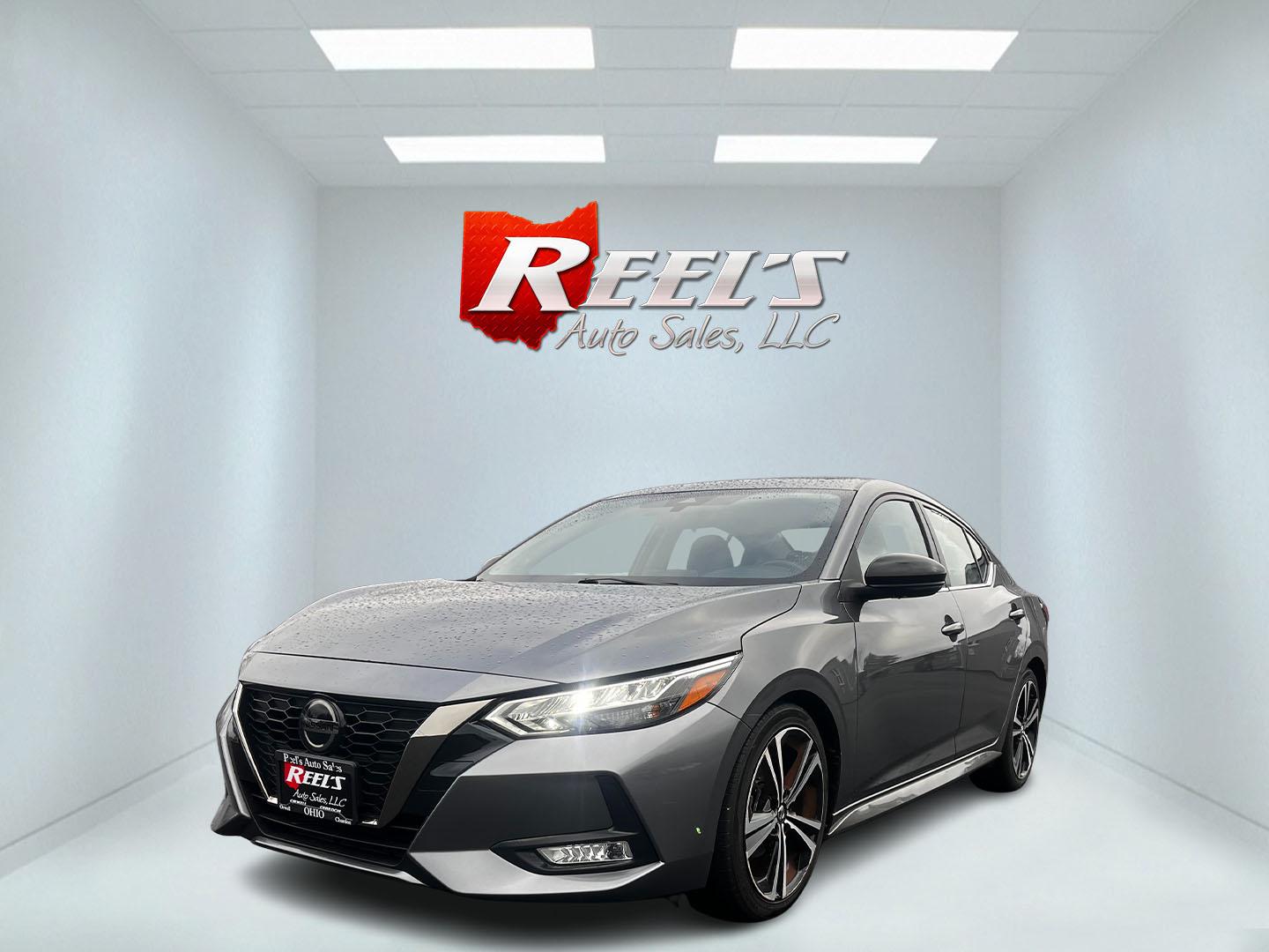 2020 Gray /Black Nissan Sentra SR (3N1AB8DV9LY) with an 2.0L I4 SFI DOHC 16V engine, Automatic transmission, located at 11115 Chardon Rd. , Chardon, OH, 44024, (440) 214-9705, 41.580246, -81.241943 - This One Owner 2020 Nissan Sentra SR is a well-equipped compact sedan featuring a 2.0-liter inline-four engine. It offers impressive safety and convenience elements such as LED headlights with dusk-sensing and auto high beams, blind spot monitoring, lane keep assist, adaptive cruise control, and aut - Photo#0