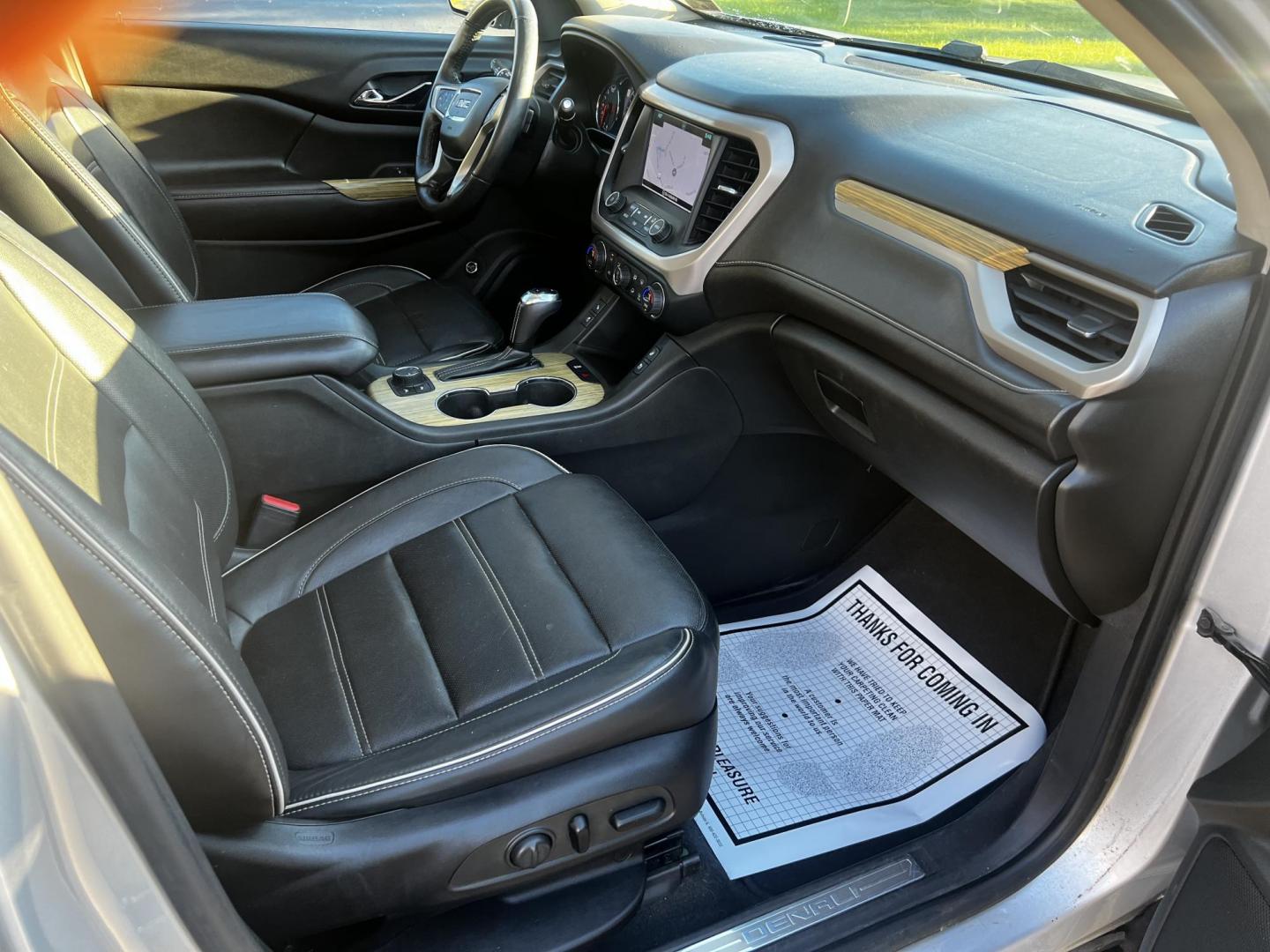 2017 Silver /Black GMC Acadia Denali AWD (1GKKNXLS0HZ) with an 3.6L V6 DOHC 24V engine, 6 Speed Automatic transmission, located at 11115 Chardon Rd. , Chardon, OH, 44024, (440) 214-9705, 41.580246, -81.241943 - This 2017 GMC Acadia Denali AWD is a premium midsize SUV that combines luxury with performance, driven by a 3.6-liter V6 engine paired with a 6-speed automatic transmission. It’s outfitted with HID headlights and power front seats, offering superior visibility and comfort. The interior features tr - Photo#45