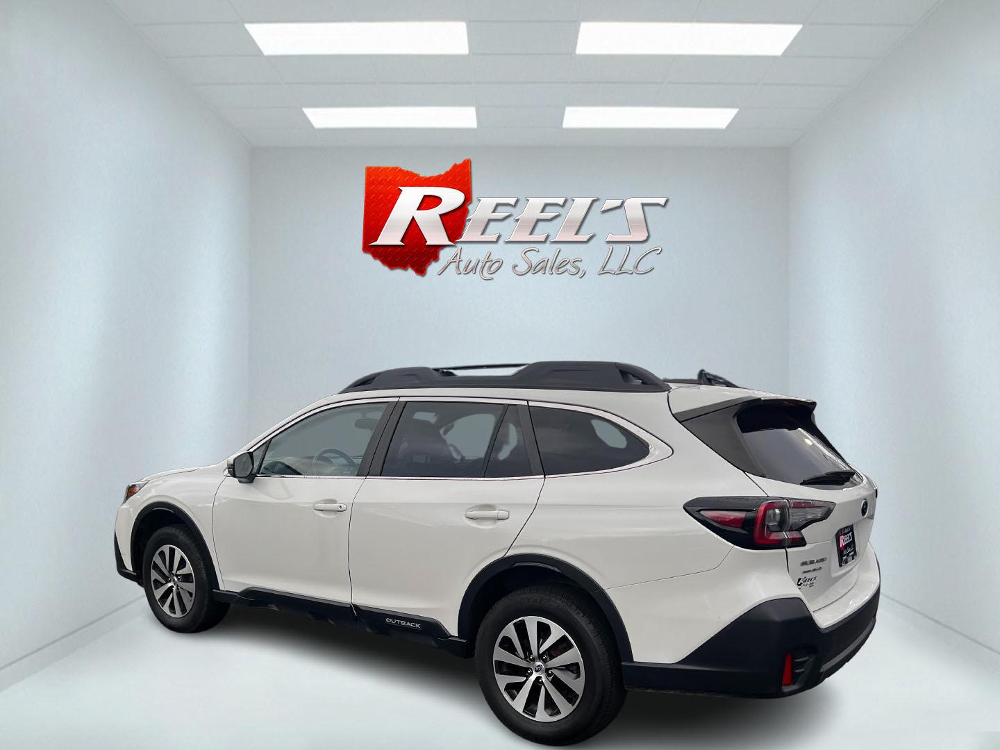 2022 White /Gray Subaru Outback Premium (4S4BTADC0N3) with an 2.5L H4 DOHC 16V engine, Automatic transmission, located at 11115 Chardon Rd. , Chardon, OH, 44024, (440) 214-9705, 41.580246, -81.241943 - This 2022 Subaru Outback Premium is a well-rounded SUV with a focus on comfort, technology, and safety. It features a 2.5L H4 engine with the brand's signature Symmetrical All-Wheel Drive, providing excellent traction and stability. With a highway fuel efficiency of 33 MPG, it balances performance w - Photo#7