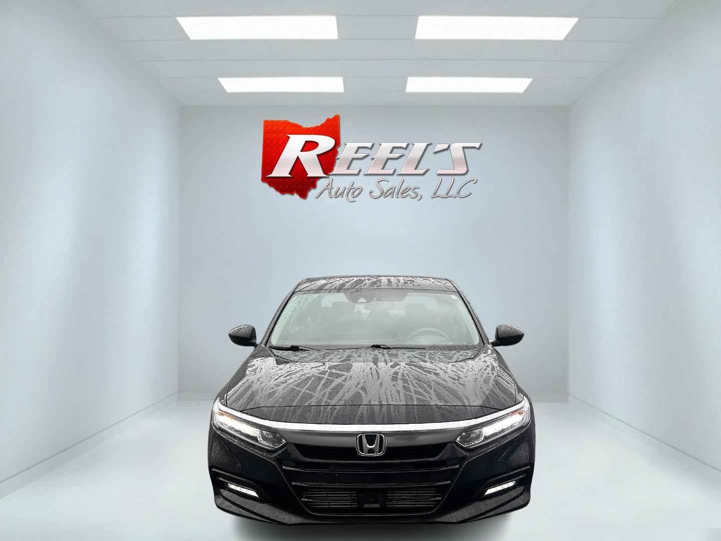 2019 Black /Black Honda Accord EX CVT (1HGCV1F48KA) with an 1.5L I4 DOHC 16V TURBO engine, Automatic transmission, located at 11115 Chardon Rd. , Chardon, OH, 44024, (440) 214-9705, 41.580246, -81.241943 - This 2019 Honda Accord EX is a midsize sedan that impresses with its 1.5-liter turbocharged I4 engine, achieving an efficient 38 MPG on the highway. It combines performance with a suite of practical features, including LED exterior lighting, a power driver's seat, and the Honda Safety Suite, which e - Photo#1