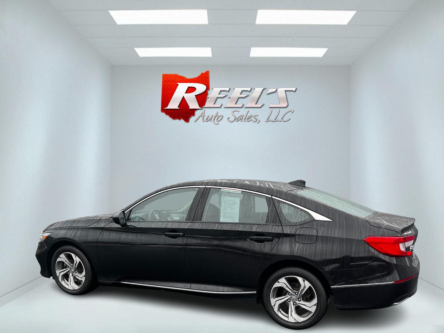 2019 Black /Black Honda Accord EX CVT (1HGCV1F48KA) with an 1.5L I4 DOHC 16V TURBO engine, Automatic transmission, located at 11115 Chardon Rd. , Chardon, OH, 44024, (440) 214-9705, 41.580246, -81.241943 - This 2019 Honda Accord EX is a midsize sedan that impresses with its 1.5-liter turbocharged I4 engine, achieving an efficient 38 MPG on the highway. It combines performance with a suite of practical features, including LED exterior lighting, a power driver's seat, and the Honda Safety Suite, which e - Photo#8