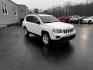 2016 White /Black Jeep Compass Sport 4WD (1C4NJDBB0GD) with an 2.4L I4 DOHC 16V engine, 6 Speed Auto transmission, located at 11115 Chardon Rd. , Chardon, OH, 44024, (440) 214-9705, 41.580246, -81.241943 - This 2016 Jeep Compass Sport 4WD is a compact SUV designed for versatility and efficiency, featuring a 2.4L I4 engine coupled with a 6-speed automatic transmission. It offers practical features such as an auto-dimming rearview mirror for reduced glare, dusk-sensing headlights for enhanced visibility - Photo#1