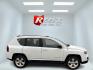 2016 White /Black Jeep Compass Sport 4WD (1C4NJDBB0GD) with an 2.4L I4 DOHC 16V engine, 6 Speed Auto transmission, located at 11115 Chardon Rd. , Chardon, OH, 44024, (440) 214-9705, 41.580246, -81.241943 - This 2016 Jeep Compass Sport 4WD is a compact SUV designed for versatility and efficiency, featuring a 2.4L I4 engine coupled with a 6-speed automatic transmission. It offers practical features such as an auto-dimming rearview mirror for reduced glare, dusk-sensing headlights for enhanced visibility - Photo#4