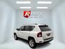 2016 White /Black Jeep Compass Sport 4WD (1C4NJDBB0GD) with an 2.4L I4 DOHC 16V engine, 6 Speed Auto transmission, located at 11115 Chardon Rd. , Chardon, OH, 44024, (440) 214-9705, 41.580246, -81.241943 - This 2016 Jeep Compass Sport 4WD is a compact SUV designed for versatility and efficiency, featuring a 2.4L I4 engine coupled with a 6-speed automatic transmission. It offers practical features such as an auto-dimming rearview mirror for reduced glare, dusk-sensing headlights for enhanced visibility - Photo#7