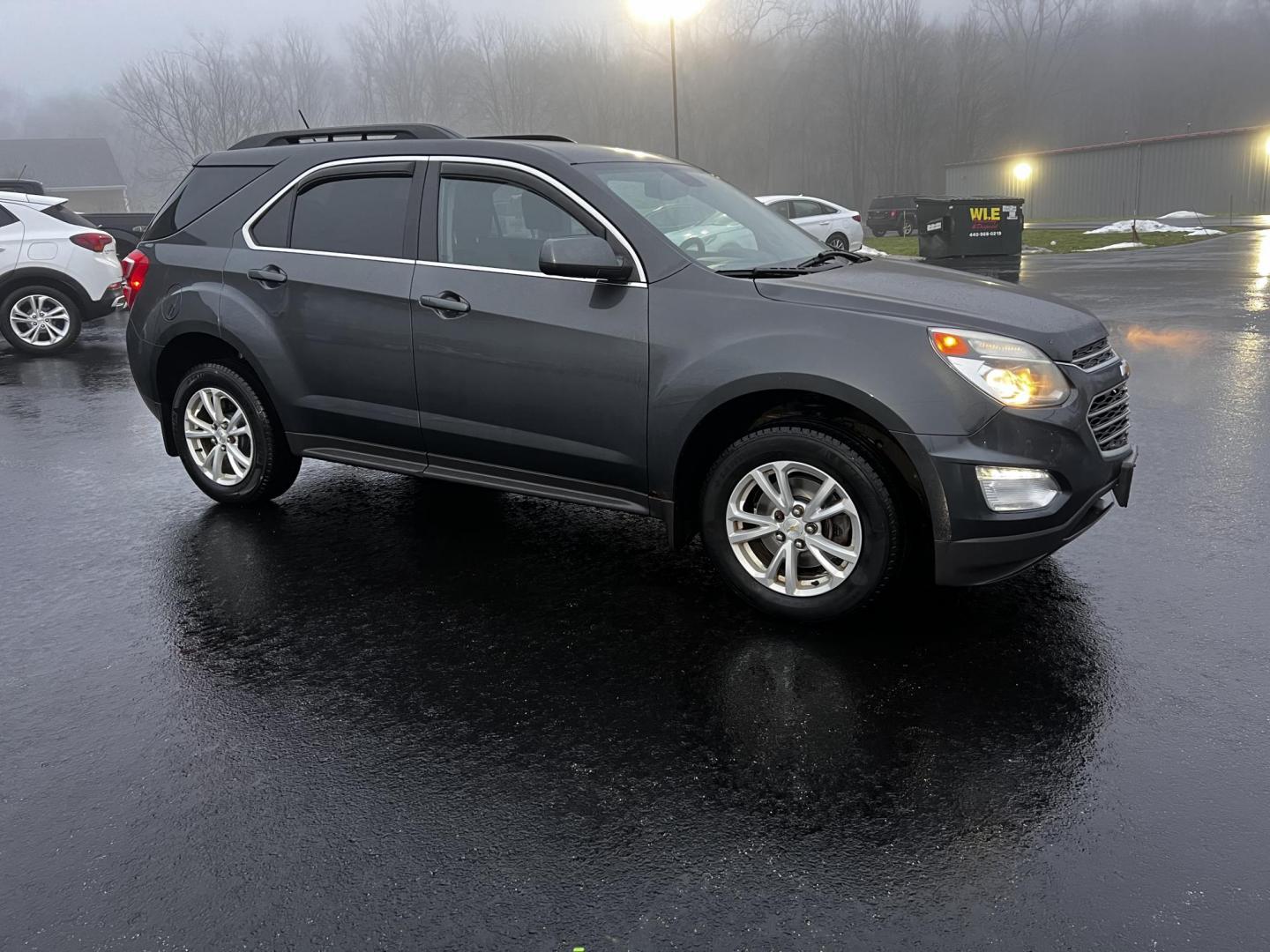 2017 Gray /Black Chevrolet Equinox LT AWD (2GNFLFE30H6) with an 3.6L V6 DOHC 24V engine, 6A transmission, located at 11115 Chardon Rd. , Chardon, OH, 44024, (440) 214-9705, 41.580246, -81.241943 - Photo#4