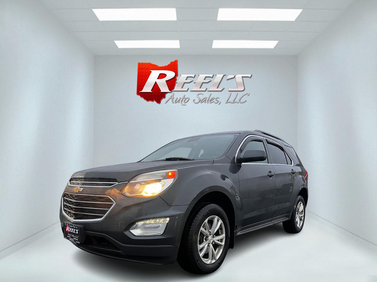 2017 Gray /Black Chevrolet Equinox LT AWD (2GNFLFE30H6) with an 3.6L V6 DOHC 24V engine, 6A transmission, located at 547 E. Main St., Orwell, OH, 44076, (440) 437-5893, 41.535435, -80.847855 - This One Owner 2017 Chevrolet Equinox LT AWD is a mid-sized SUV that strikes a balance between power and comfort, featuring a potent 3.6L V6 engine producing 301 horsepower paired with a 6-speed automatic transmission. It offers a respectable towing capacity of 3,500 pounds, making it suitable for t - Photo#0