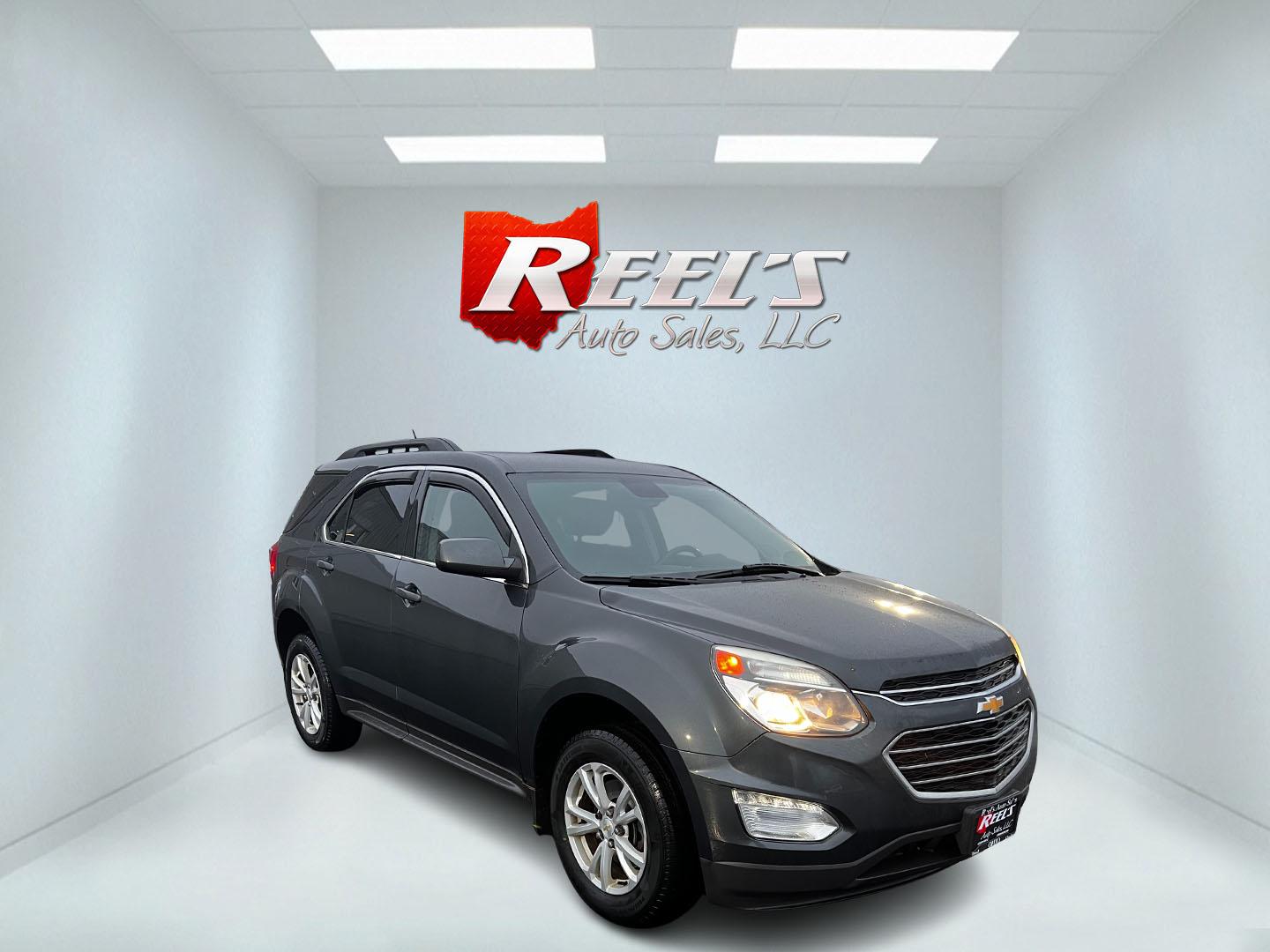 2017 Gray /Black Chevrolet Equinox LT AWD (2GNFLFE30H6) with an 3.6L V6 DOHC 24V engine, 6A transmission, located at 547 E. Main St., Orwell, OH, 44076, (440) 437-5893, 41.535435, -80.847855 - This One Owner 2017 Chevrolet Equinox LT AWD is a mid-sized SUV that strikes a balance between power and comfort, featuring a potent 3.6L V6 engine producing 301 horsepower paired with a 6-speed automatic transmission. It offers a respectable towing capacity of 3,500 pounds, making it suitable for t - Photo#2