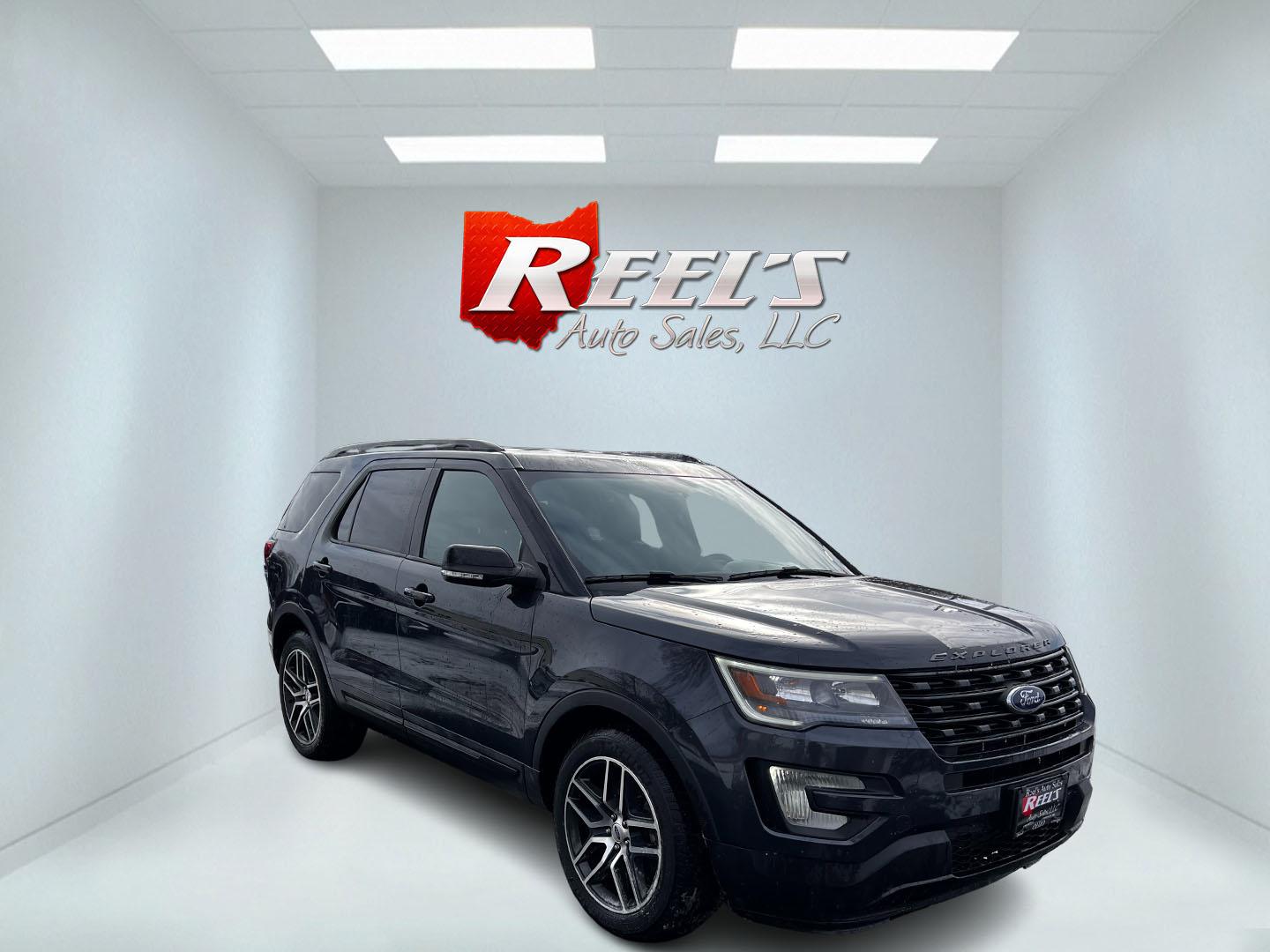 2017 Gray /Black Ford Explorer Sport 4WD (1FM5K8GT1HG) with an 3.5L V6 DOHC 24V TWIN TURBO engine, 6A transmission, located at 547 E. Main St., Orwell, OH, 44076, (440) 437-5893, 41.535435, -80.847855 - This 2017 Ford Explorer Sport 4WD is a powerful and feature-packed vehicle, ideal for families and adventure seekers. It houses a 3.5 Twin Turbo EcoBoost V6 engine and a 6-speed automatic transmission allowing it to deliver 365 HP & 350 Lb-Ft torque, thereby hitting 0-60 in just 6 seconds. Its towin - Photo#3