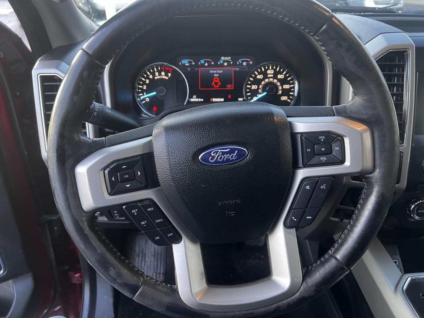 2018 Red /Black Ford F-150 Lariat SuperCrew 5.5-ft. 2WD (1FTEW1E59JF) with an 5.0L V8 OHV 32V engine, 10 Speed Auto transmission, located at 547 E. Main St., Orwell, OH, 44076, (440) 437-5893, 41.535435, -80.847855 - This 2018 Ford F-150 Lariat Crew Cab 4WD is a versatile and powerful full-size pickup truck equipped with a 5.0-liter Coyote V8 engine, delivering 395 horsepower and 400 lb-ft of torque. Its 10-speed automatic transmission and 9,100-pound towing capacity make it a capable choice for both work and le - Photo#24