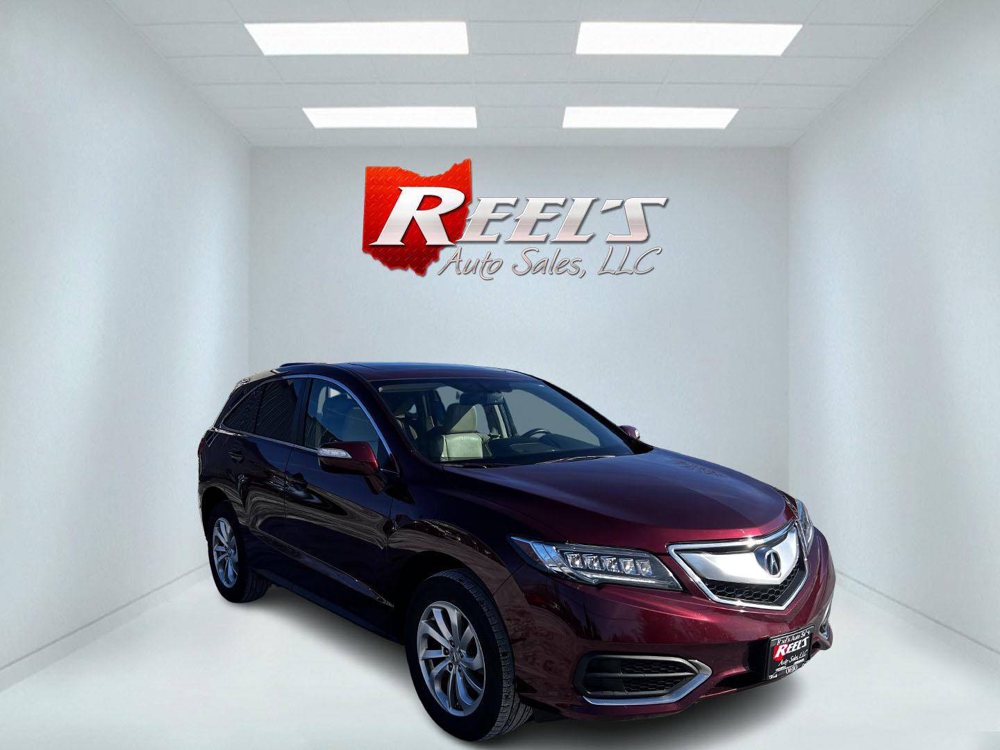 2017 Red /Tan Acura RDX 6-Spd AT AWD w/ Technology Package (5J8TB4H5XHL) with an 3.5L V6 SOHC 24V engine, 6 Speed Auto transmission, located at 11115 Chardon Rd. , Chardon, OH, 44024, (440) 214-9705, 41.580246, -81.241943 - This One Owner 2017 Acura RDX AWD is a luxury compact SUV that combines performance, comfort, and advanced technology. Equipped with a 3.5-liter V6 engine and a 6-speed automatic transmission, it achieves a 0-60 mph time of 6.5 seconds, offering a spirited driving experience. The interior features p - Photo#2