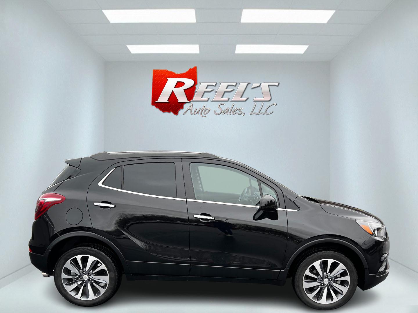 2022 Black /Black Buick Encore Preferred AWD (KL4CJESM9NB) with an 1.4L I4 DOHC 16V TURBO engine, 6A transmission, located at 11115 Chardon Rd. , Chardon, OH, 44024, (440) 214-9705, 41.580246, -81.241943 - This One Owner 2022 Buick Encore Preferred AWD offers a range of appealing features for modern drivers. It is equipped with a 1.4-liter turbocharged I4 EcoTec engine paired with a 6-speed automatic transmission, delivering a balanced combination of power and efficiency. This vehicle boasts convenien - Photo#4