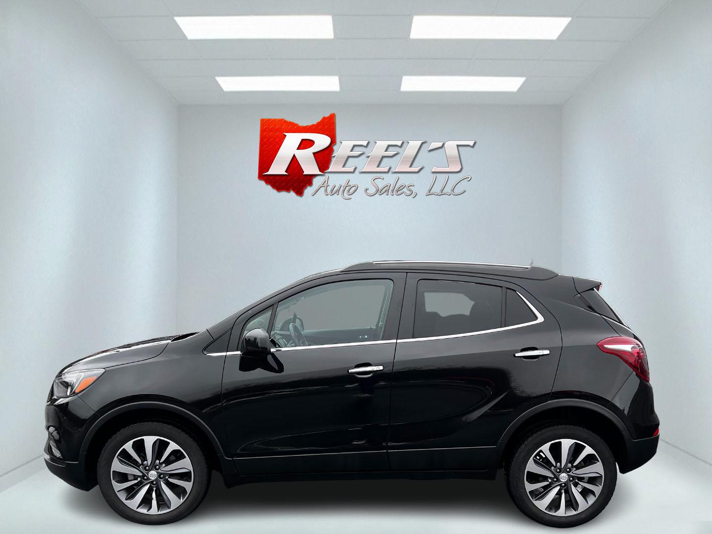 2022 Black /Black Buick Encore Preferred AWD (KL4CJESM9NB) with an 1.4L I4 DOHC 16V TURBO engine, 6A transmission, located at 11115 Chardon Rd. , Chardon, OH, 44024, (440) 214-9705, 41.580246, -81.241943 - This One Owner 2022 Buick Encore Preferred AWD offers a range of appealing features for modern drivers. It is equipped with a 1.4-liter turbocharged I4 EcoTec engine paired with a 6-speed automatic transmission, delivering a balanced combination of power and efficiency. This vehicle boasts convenien - Photo#8