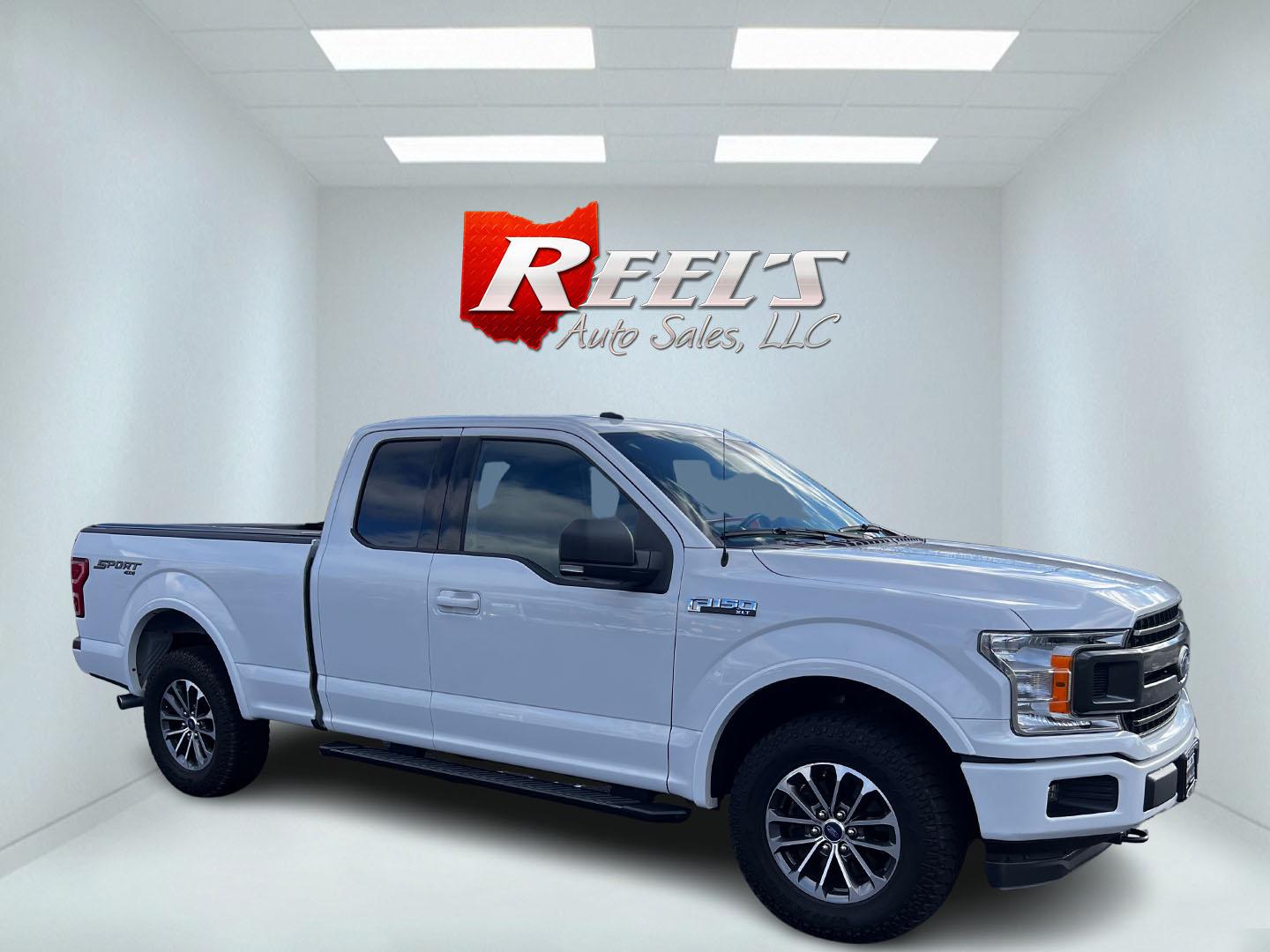 2019 White /Black Ford F-150 XLT SuperCab 6.5-ft. 4WD (1FTFX1E59KF) with an 5.0L V8 OHV 16V engine, 10 Speed Auto transmission, located at 11115 Chardon Rd. , Chardon, OH, 44024, (440) 214-9705, 41.580246, -81.241943 - This 2019 Ford F-150 XLT Supercab 4WD is a robust and versatile pickup truck ideal for both work and play. Equipped with a powerful 5.0-liter Coyote V8 engine, it delivers an impressive 395 horsepower and 400 lb-ft of torque, supporting a notable 9,100-pound towing capacity. Inside, it offers heated - Photo#3