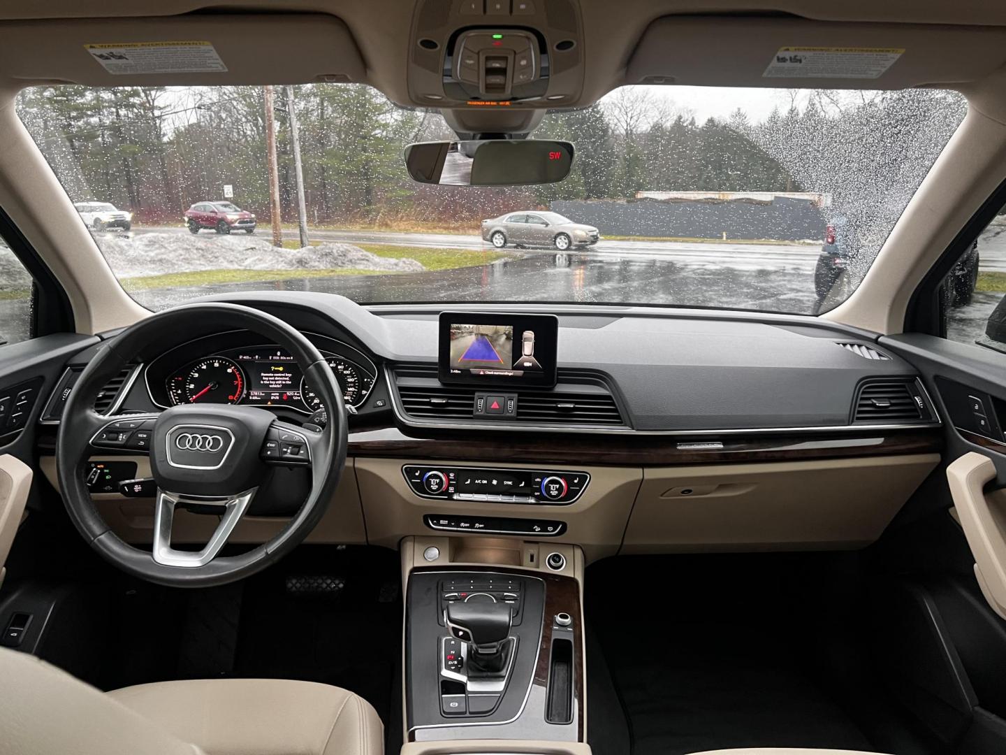 2019 Black /Tan Audi Q5 2.0T Premium quattro (WA1ANAFY8K2) with an 2.0L I4 DOHC 16V Turbo engine, 8A transmission, located at 11115 Chardon Rd. , Chardon, OH, 44024, (440) 214-9705, 41.580246, -81.241943 - This 2019 Audi Q5 Premium Quattro is a sophisticated compact SUV that blends performance, luxury, and cutting-edge technology. Powered by a 2.0-liter turbocharged I4 engine and a 7-speed automatic transmission, it achieves a commendable 0-60 mph in just 5.9 seconds, while delivering efficient fuel e - Photo#34