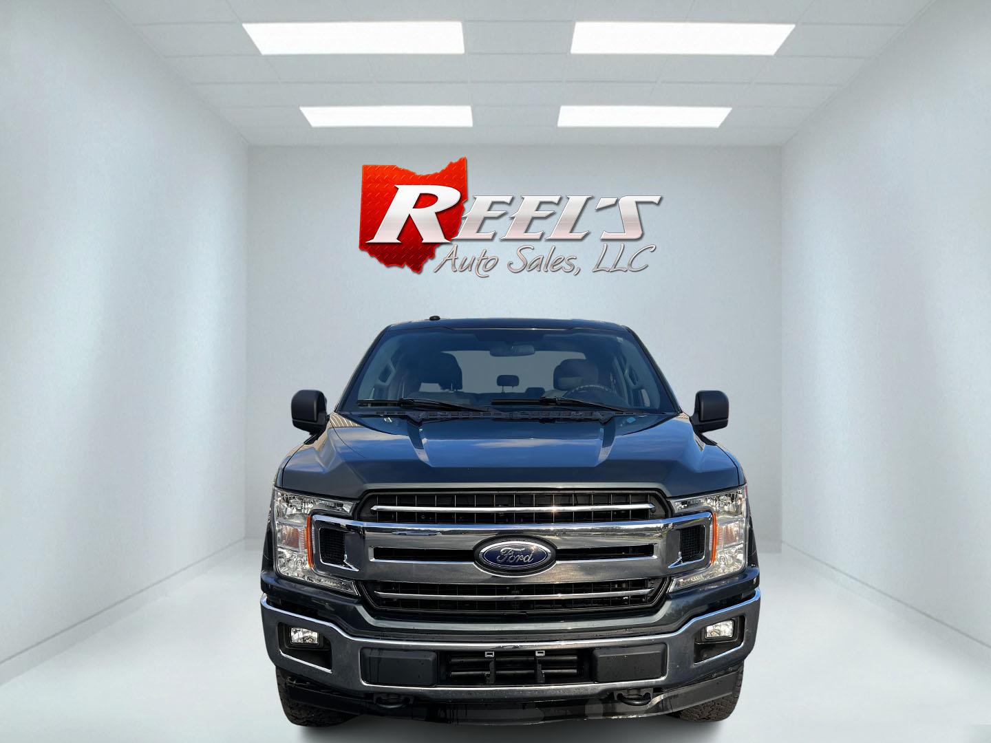 2018 Gray /Black Ford F-150 XLT SuperCrew 5.5-ft. Bed 4WD (1FTEW1EG0JK) with an 3.5L V6 TWIN TURBO engine, 10 Speed Auto transmission, located at 11115 Chardon Rd. , Chardon, OH, 44024, (440) 214-9705, 41.580246, -81.241943 - This 2018 Ford F-150 XLT Crew Cab 4WD is a capable and versatile pickup, offering impressive power and functionality. It features a 3.5-liter twin-turbo EcoBoost V6 engine coupled with a 10-speed automatic transmission, delivering 375 horsepower and an impressive 470 lb-ft of torque. These specifica - Photo#1