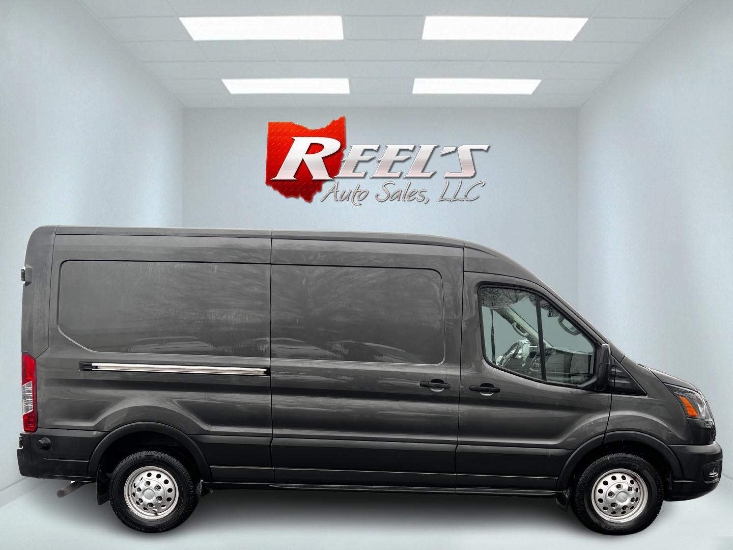 2020 Gray /Black Ford Transit 250 Van Med. Roof w/Sliding Pass. 148-in. WB (1FTBR2C87LK) with an 3.5L V6 DOHC 24V FFV engine, 10 Speed Auto transmission, located at 11115 Chardon Rd. , Chardon, OH, 44024, (440) 214-9705, 41.580246, -81.241943 - This One Owner 2020 Ford Transit T250 AWD is a versatile and capable van, featuring a 3.5-liter V6 engine coupled with a 10-speed automatic transmission, which ensures smooth and efficient performance. It's equipped with modern safety and convenience features, including daytime running lights, dusk- - Photo#4