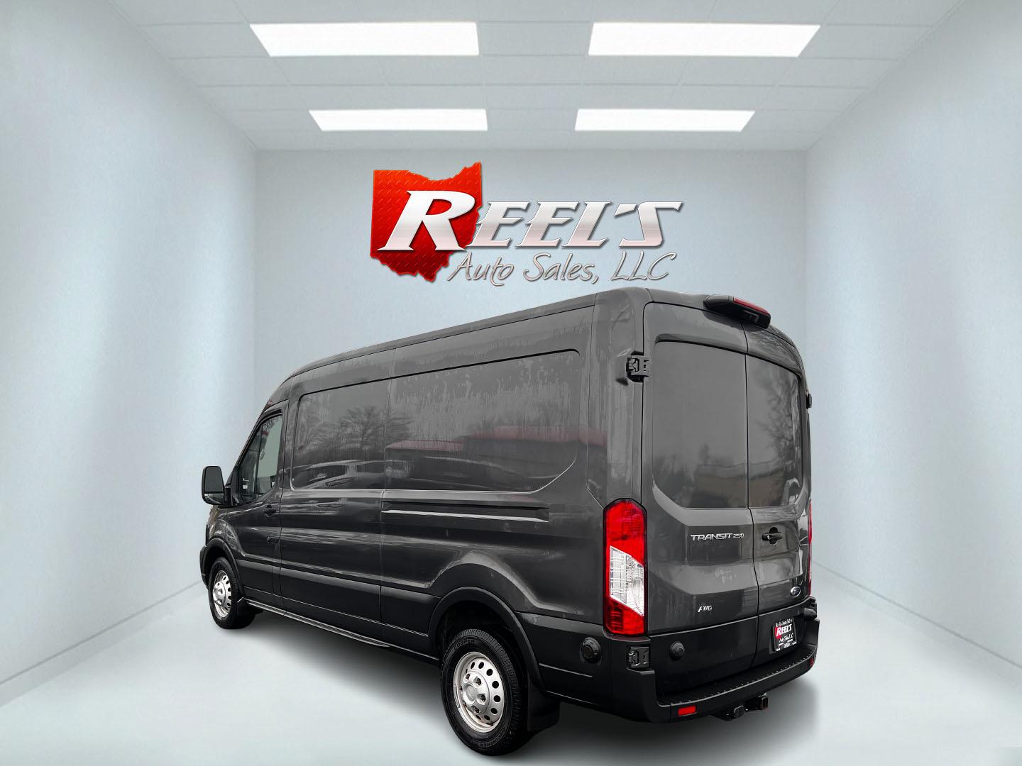 2020 Gray /Black Ford Transit 250 Van Med. Roof w/Sliding Pass. 148-in. WB (1FTBR2C87LK) with an 3.5L V6 DOHC 24V FFV engine, 10 Speed Auto transmission, located at 11115 Chardon Rd. , Chardon, OH, 44024, (440) 214-9705, 41.580246, -81.241943 - This One Owner 2020 Ford Transit T250 AWD is a versatile and capable van, featuring a 3.5-liter V6 engine coupled with a 10-speed automatic transmission, which ensures smooth and efficient performance. It's equipped with modern safety and convenience features, including daytime running lights, dusk- - Photo#7