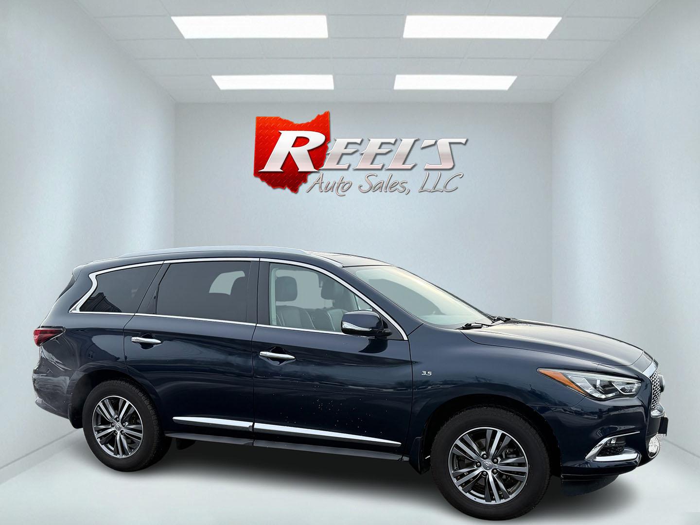 2020 Blue /Black Infiniti QX60 Luxe AWD (5N1DL0MM8LC) with an 3.5L V6 DOHC 24V engine, Automatic transmission, located at 11115 Chardon Rd. , Chardon, OH, 44024, (440) 214-9705, 41.580246, -81.241943 - Photo#14