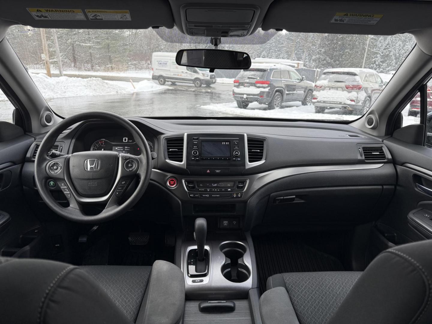 2019 Black /Black Honda Ridgeline Sport AWD (5FPYK3F10KB) with an 3.5L V6 SOHC 24V engine, 6 Speed Auto transmission, located at 547 E. Main St., Orwell, OH, 44076, (440) 437-5893, 41.535435, -80.847855 - Photo#12