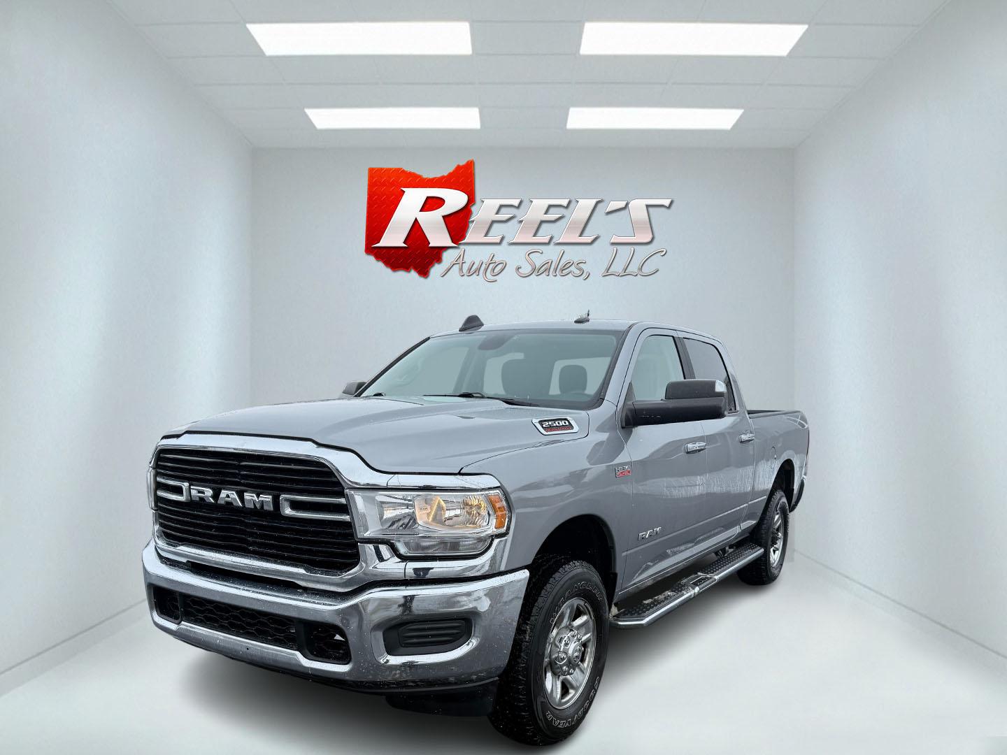 2019 Silver /Black RAM 2500 Big Horn Crew Cab SWB 4WD (3C6UR5DJ9KG) with an 6.4L V8 engine, 8A transmission, located at 11115 Chardon Rd. , Chardon, OH, 44024, (440) 214-9705, 41.580246, -81.241943 - Photo#0