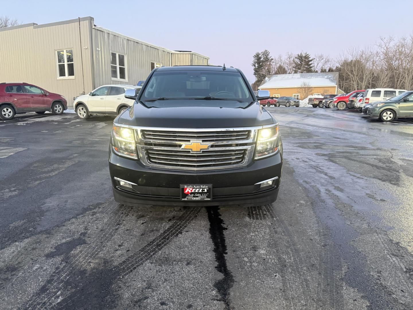 2016 Black /Black Chevrolet Suburban LTZ 4WD (1GNSKJKC4GR) with an 5.3L V8 OHV 16V engine, 6A transmission, located at 11115 Chardon Rd. , Chardon, OH, 44024, (440) 214-9705, 41.580246, -81.241943 - This One Owner 2016 Chevrolet Suburban LTZ is a robust full-size SUV featuring a 5.3L Vortec V8 engine paired with a 6-speed automatic transmission and 3.42 gearing to deliver an impressive 8,000-pound towing capacity, while its modern amenities—an 8.0-inch touchscreen with Apple CarPlay and Andro - Photo#1