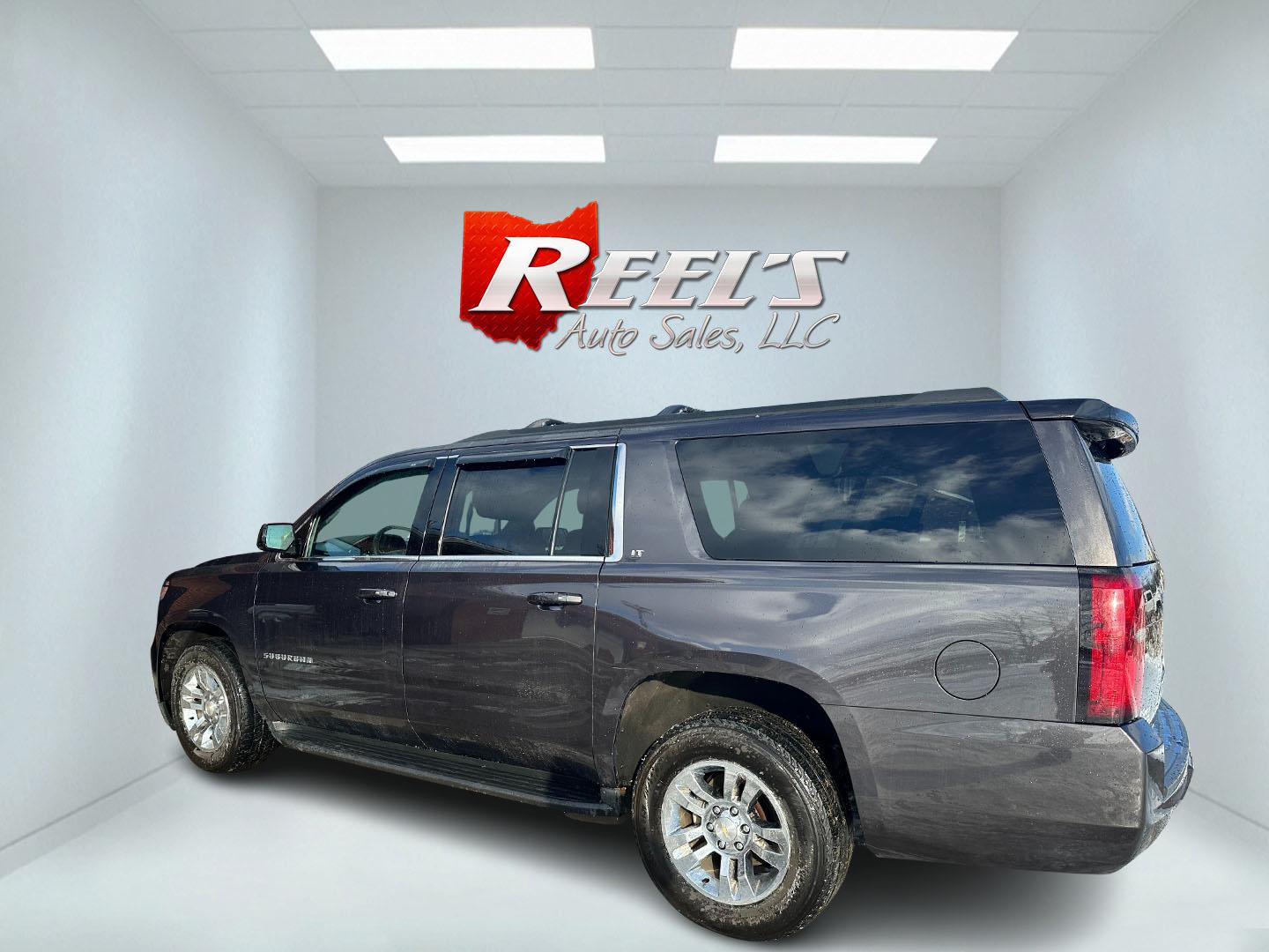 2018 Gray /Gray Chevrolet Suburban LT 4WD (1GNSKHKC7JR) with an 5.3L V8 OHV 16V engine, 6A transmission, located at 547 E. Main St., Orwell, OH, 44076, (440) 437-5893, 41.535435, -80.847855 - This 2018 Chevrolet Suburban LT is a powerful full-size SUV featuring a 5.3L Vortec V8 engine with a 6-speed automatic transmission and 4WD, 3.42 gearing, and an impressive 8,000-pound towing capacity, while its refined interior offers leather seating, heated front seats, and second-row captain’s - Photo#19