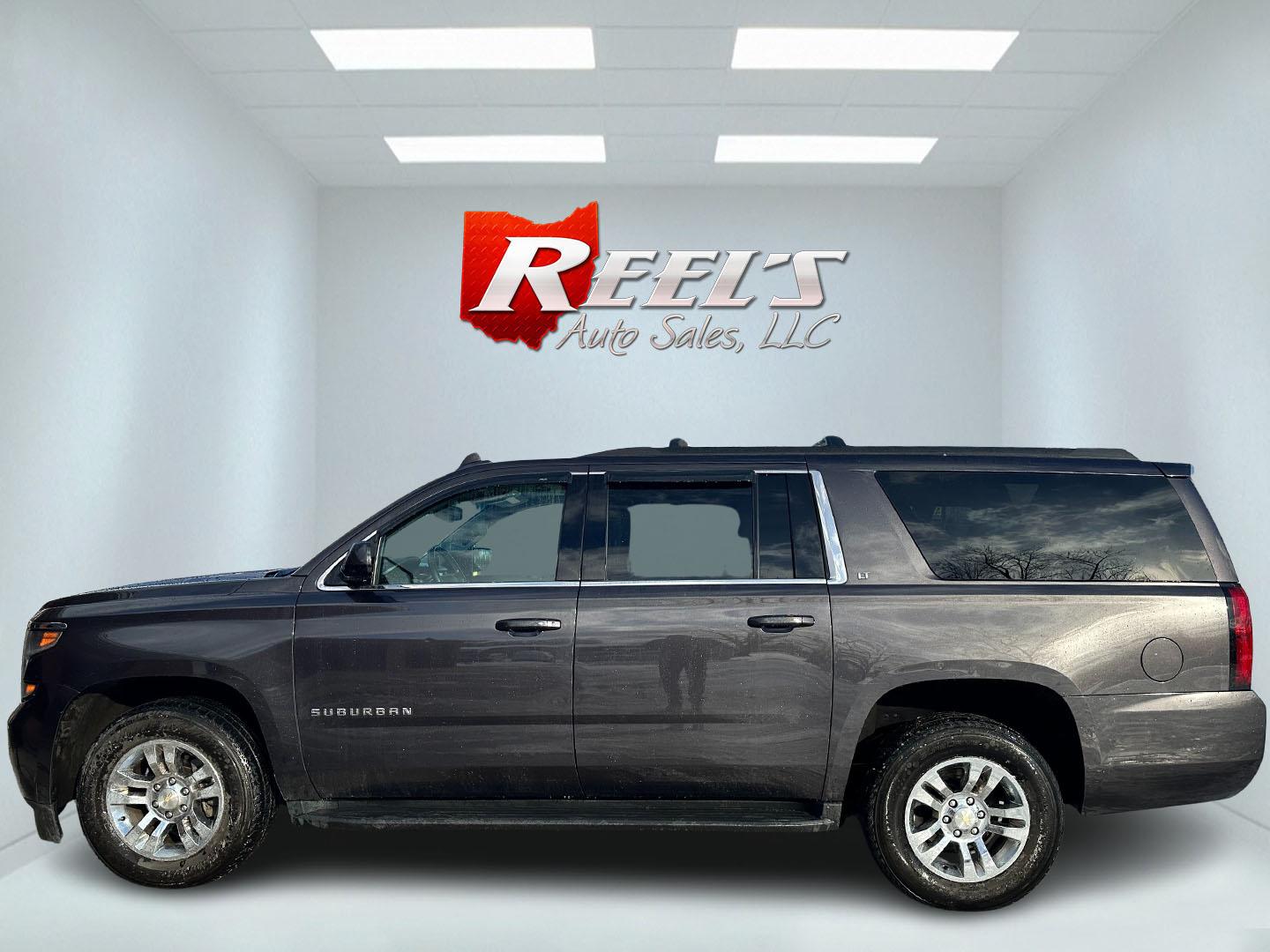 2018 Gray /Gray Chevrolet Suburban LT 4WD (1GNSKHKC7JR) with an 5.3L V8 OHV 16V engine, 6A transmission, located at 547 E. Main St., Orwell, OH, 44076, (440) 437-5893, 41.535435, -80.847855 - This 2018 Chevrolet Suburban LT is a powerful full-size SUV featuring a 5.3L Vortec V8 engine with a 6-speed automatic transmission and 4WD, 3.42 gearing, and an impressive 8,000-pound towing capacity, while its refined interior offers leather seating, heated front seats, and second-row captain’s - Photo#20