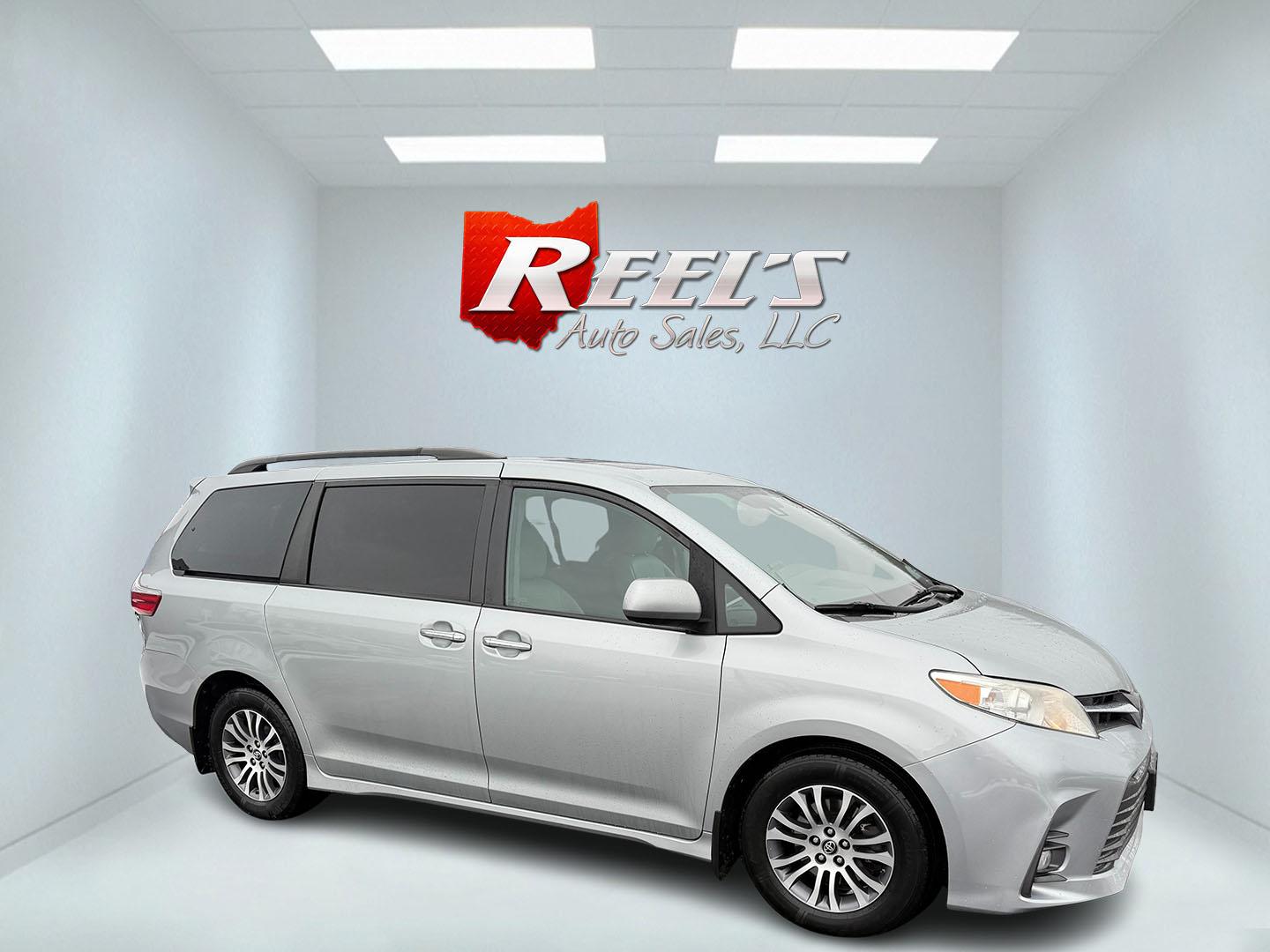 2019 Silver /Gray Toyota Sienna XLE 8-Passenger (5TDYZ3DC9KS) with an 3.5L V6 EFI DOHC 24V engine, 8A transmission, located at 11115 Chardon Rd. , Chardon, OH, 44024, (440) 214-9705, 41.580246, -81.241943 - This 2019 Toyota Sienna XLE is a full-featured 8-passenger van powered by a 3.5L V6 engine mated to an 8-speed automatic transmission that delivers around 27 MPG on the highway, offering a blend of performance and efficiency. It comes with a premium leather interior, heated and power-adjustable fron - Photo#2