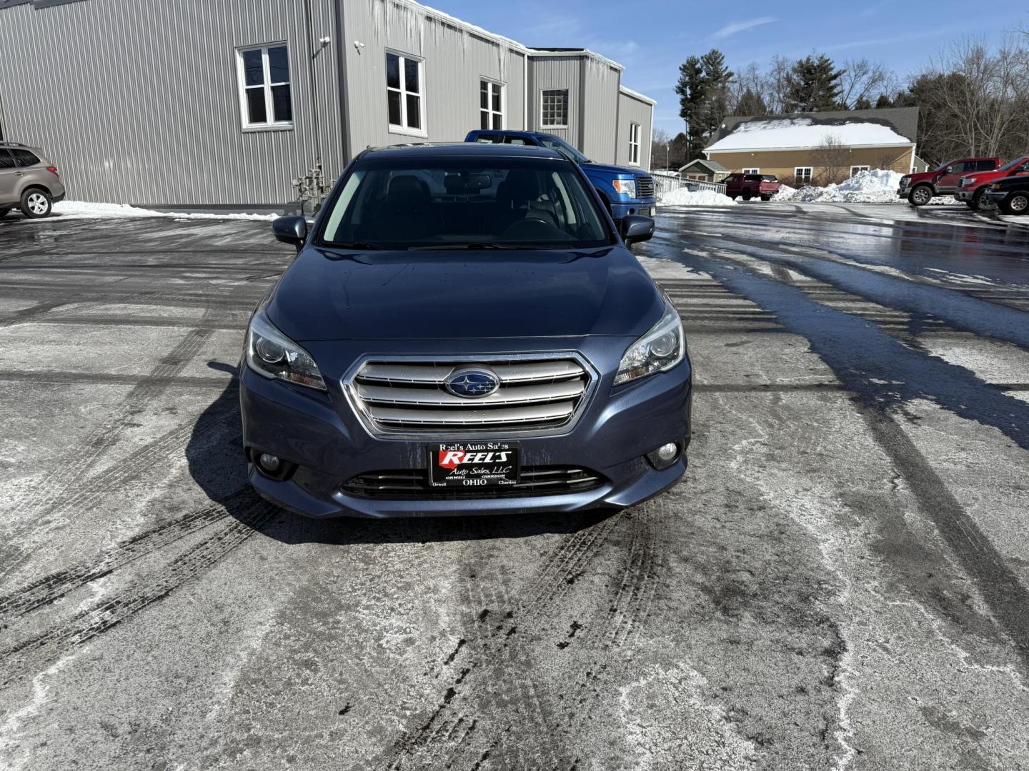 2017 Blue /Black Subaru Legacy 2.5i Limited (4S3BNAK63H3) with an 2.5L H4 SOHC 16V engine, Automatic transmission, located at 11115 Chardon Rd. , Chardon, OH, 44024, (440) 214-9705, 41.580246, -81.241943 - This One Owner 2017 Subaru Legacy 2.5i Limited is a well-rounded vehicle that offers a comprehensive package of performance, comfort, and safety features. It is powered by a 2.5 H4 engine and equipped with Subaru's dependable Symmetrical AWD system, which enhances stability and traction. The interio - Photo#1