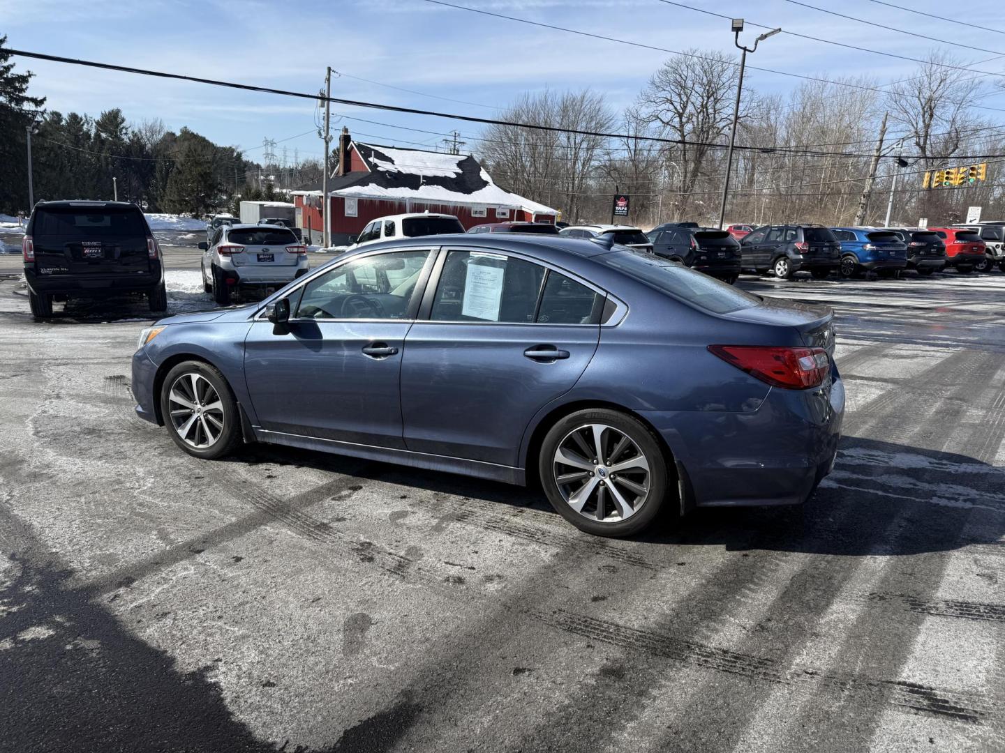 2017 Blue /Black Subaru Legacy 2.5i Limited (4S3BNAK63H3) with an 2.5L H4 SOHC 16V engine, Automatic transmission, located at 11115 Chardon Rd. , Chardon, OH, 44024, (440) 214-9705, 41.580246, -81.241943 - This One Owner 2017 Subaru Legacy 2.5i Limited is a well-rounded vehicle that offers a comprehensive package of performance, comfort, and safety features. It is powered by a 2.5 H4 engine and equipped with Subaru's dependable Symmetrical AWD system, which enhances stability and traction. The interio - Photo#10