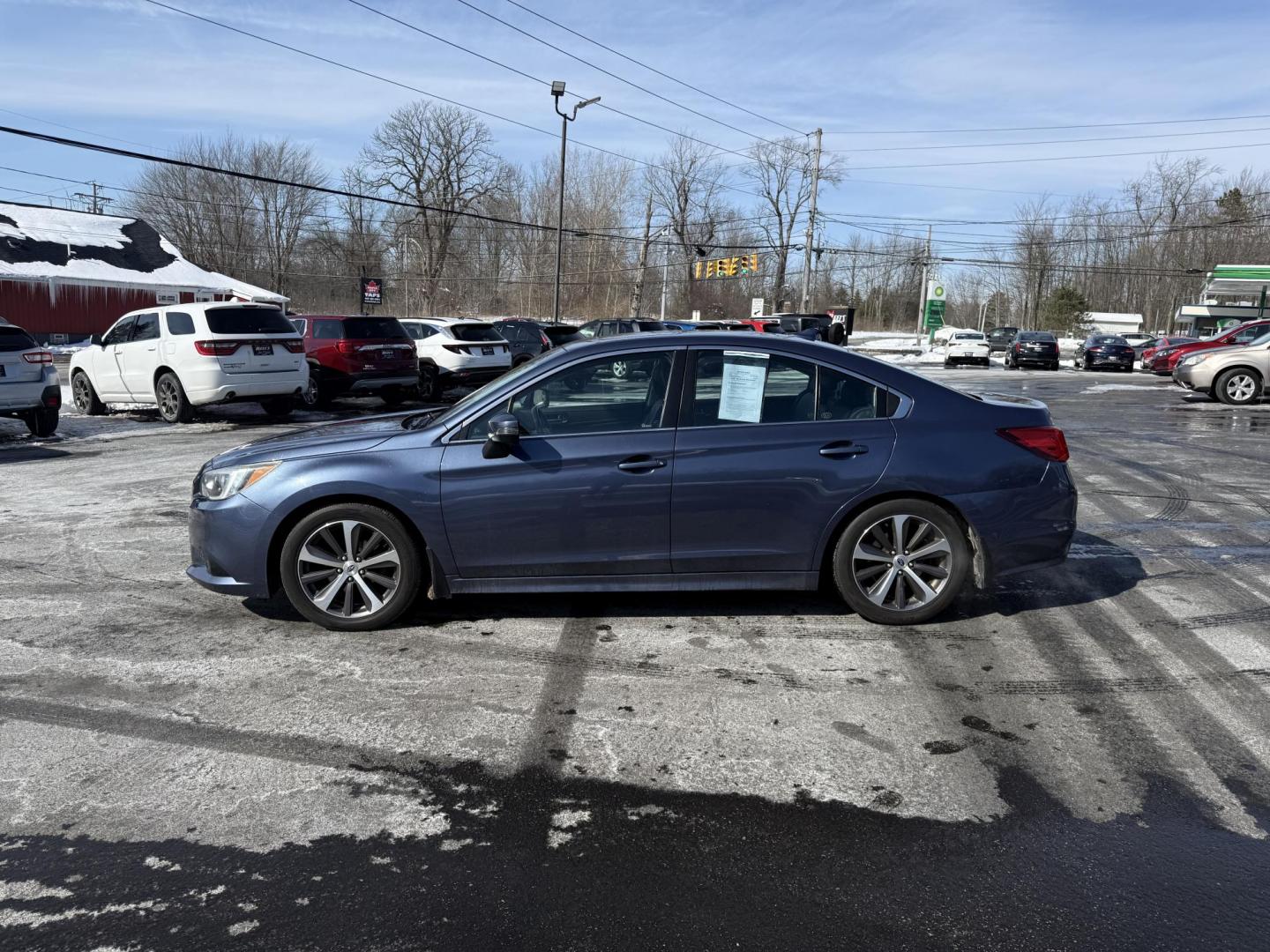 2017 Blue /Black Subaru Legacy 2.5i Limited (4S3BNAK63H3) with an 2.5L H4 SOHC 16V engine, Automatic transmission, located at 11115 Chardon Rd. , Chardon, OH, 44024, (440) 214-9705, 41.580246, -81.241943 - This One Owner 2017 Subaru Legacy 2.5i Limited is a well-rounded vehicle that offers a comprehensive package of performance, comfort, and safety features. It is powered by a 2.5 H4 engine and equipped with Subaru's dependable Symmetrical AWD system, which enhances stability and traction. The interio - Photo#13