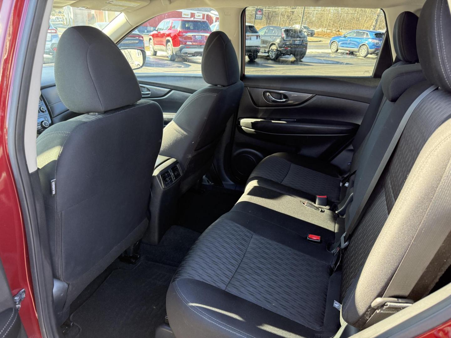 2020 Red /Black Nissan Rogue SV AWD (5N1AT2MV4LC) with an 2.5L I4 DOHC 16V engine, Automatic transmission, located at 11115 Chardon Rd. , Chardon, OH, 44024, (440) 214-9705, 41.580246, -81.241943 - This 2020 Nissan Rogue SV AWD offers a balanced blend of features for comfort and efficiency. Its 2.4-liter I4 engine is paired with ECO and Sport modes, allowing drivers to choose between fuel efficiency and enhanced performance, achieving around 32 MPG on the highway. The vehicle is equipped with - Photo#35