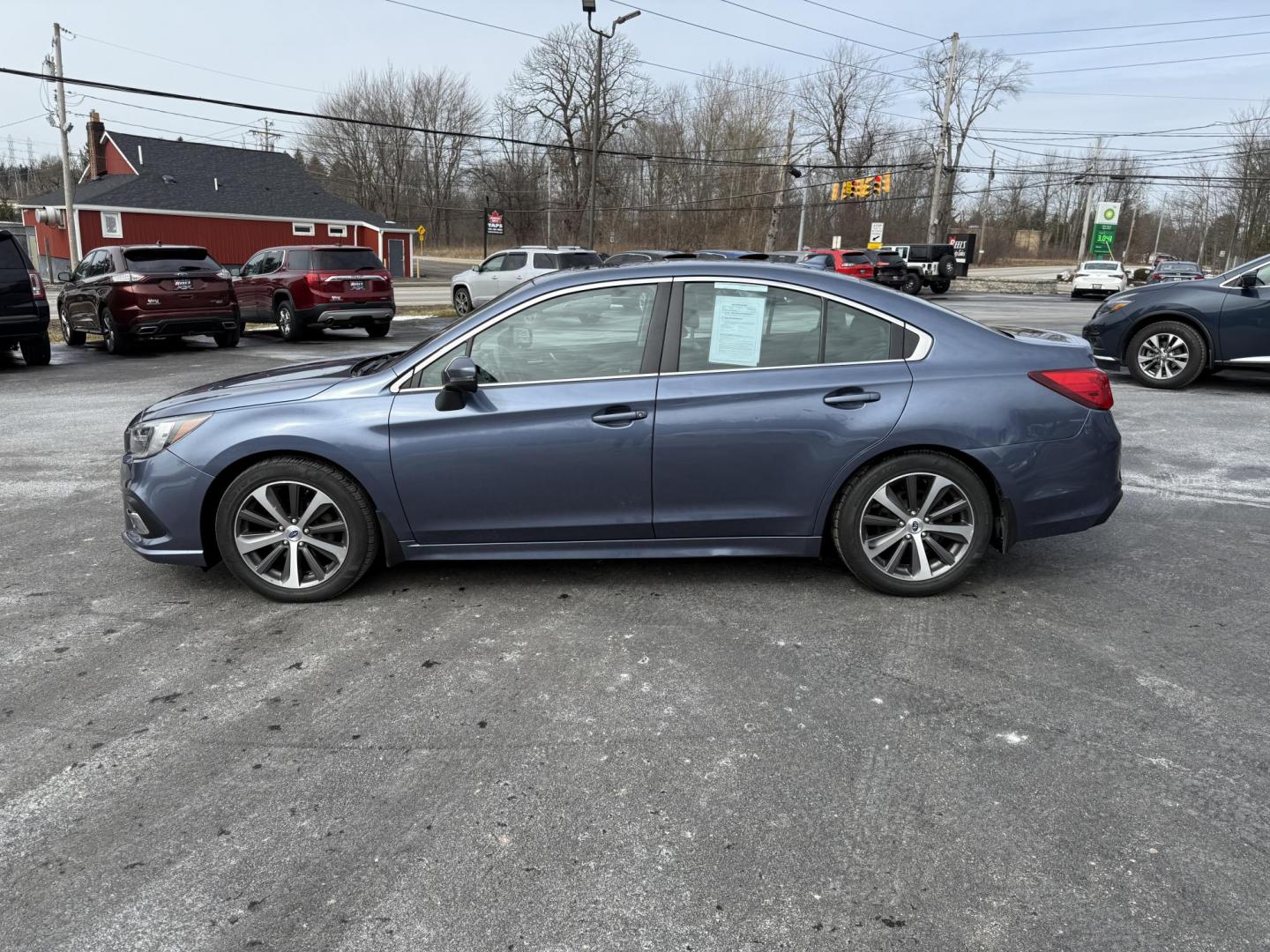 2018 Blue /Black Subaru Legacy 2.5i Limited (4S3BNAN68J3) with an 2.5L H4 SOHC 16V engine, Automatic transmission, located at 11115 Chardon Rd. , Chardon, OH, 44024, (440) 214-9705, 41.580246, -81.241943 - This One Owner 2018 Subaru Legacy Limited offers a balanced blend of performance, comfort, and technology, making it a compelling choice in the midsize sedan segment. Featuring a 2.5 H4 engine, this Legacy delivers efficient performance with an impressive highway fuel economy of 34 MPG. The interior - Photo#12