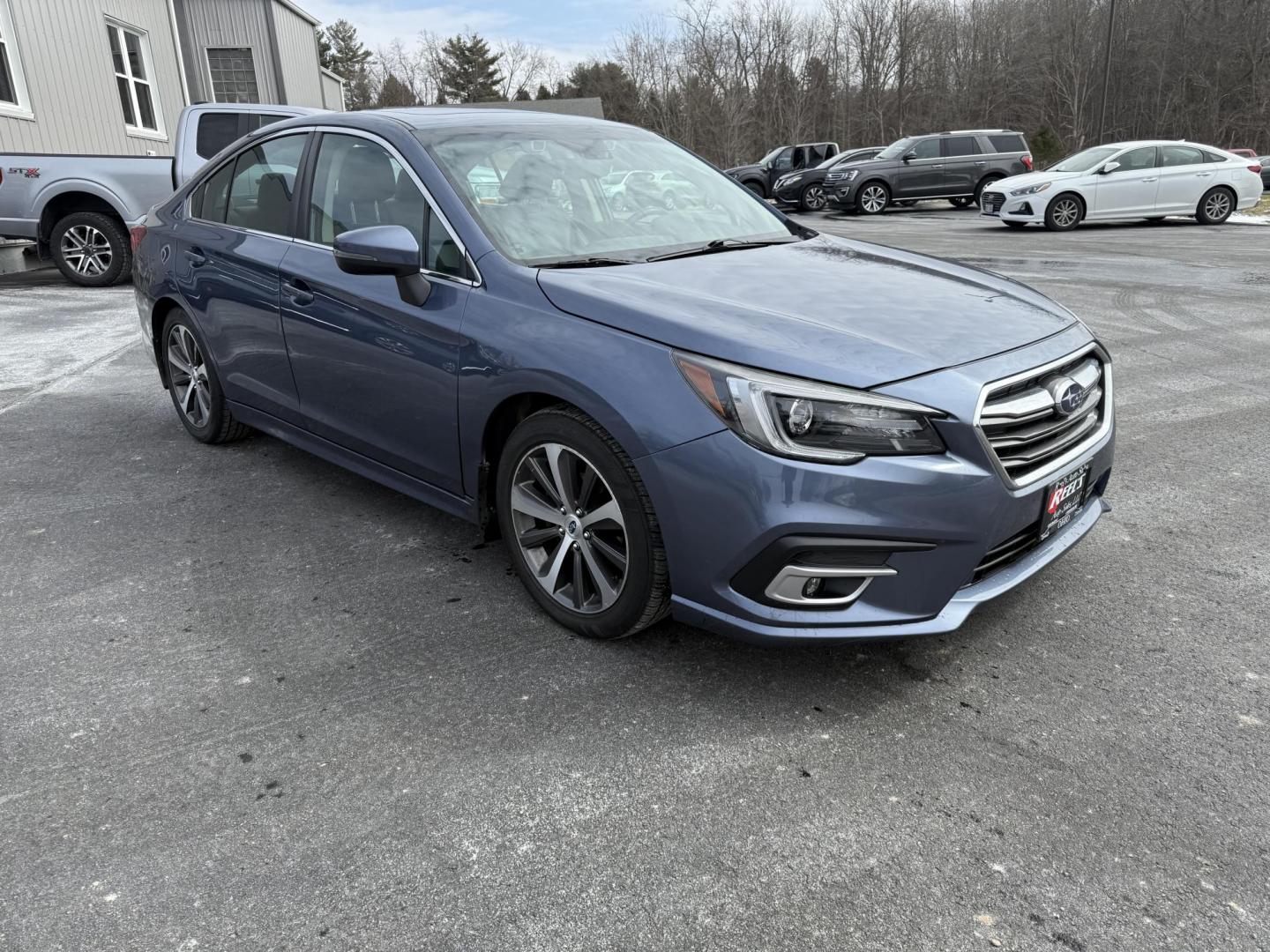 2018 Blue /Black Subaru Legacy 2.5i Limited (4S3BNAN68J3) with an 2.5L H4 SOHC 16V engine, Automatic transmission, located at 11115 Chardon Rd. , Chardon, OH, 44024, (440) 214-9705, 41.580246, -81.241943 - This One Owner 2018 Subaru Legacy Limited offers a balanced blend of performance, comfort, and technology, making it a compelling choice in the midsize sedan segment. Featuring a 2.5 H4 engine, this Legacy delivers efficient performance with an impressive highway fuel economy of 34 MPG. The interior - Photo#2