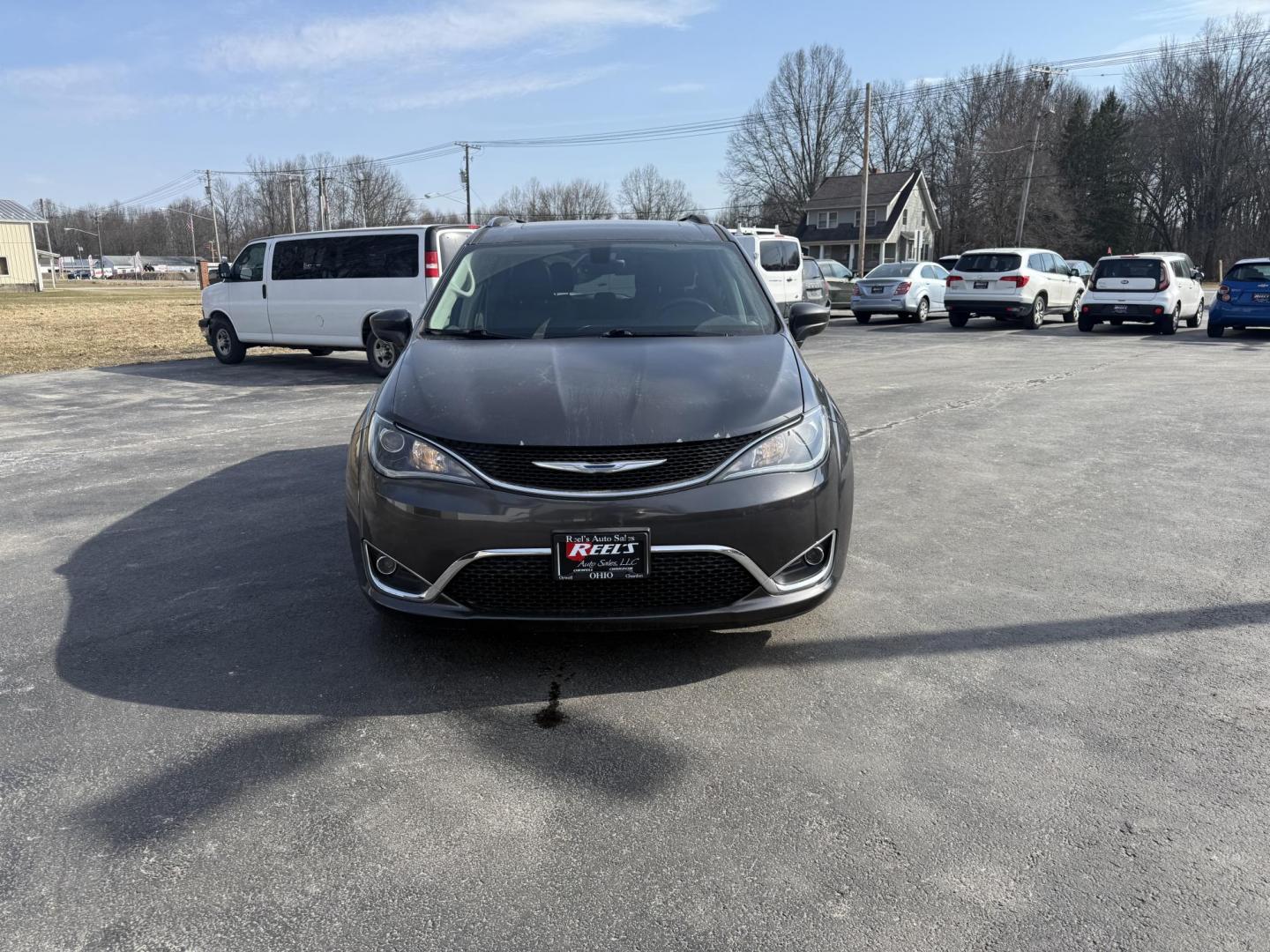 2018 Silver /Black Chrysler Pacifica Touring-L Plus (2C4RC1EG0JR) with an 3.6L V6 DOHC 24V engine, 9A transmission, located at 547 E. Main St., Orwell, OH, 44076, (440) 437-5893, 41.535435, -80.847855 - This 2018 Chrysler Pacifica Touring L Plus is a versatile and well-equipped minivan that combines practicality with luxury. It features the dependable 3.6L Pentastar V6 engine paired with a 9-speed automatic transmission for a smooth driving experience. Inside, the minivan offers leather interior an - Photo#2