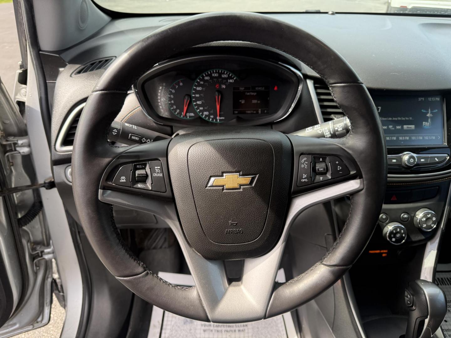 2017 Silver /Black Chevrolet Trax LT AWD (KL7CJPSB3HB) with an 1.4L I4 DOHC 16V Turbo engine, 6A transmission, located at 11115 Chardon Rd. , Chardon, OH, 44024, (440) 214-9705, 41.580246, -81.241943 - This 2017 Chevrolet Trax LT AWD features a versatile and efficient 1.4-liter turbocharged EcoTec I4 engine paired with a 6-speed automatic transmission, providing a practical driving experience with a fuel efficiency of up to 30 MPG on the highway. It comes equipped with modern conveniences such as - Photo#17